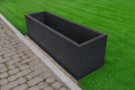 Bloembak Oud Hollands 150x50x40 cm antraciet