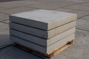 Betonplaat 100x100 grijs van Boon Beton