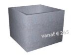 Bloembak Oud Hollands 100x100x40 grijs